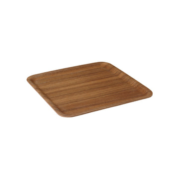 ノンスリップトレイ 320x320mm チーク